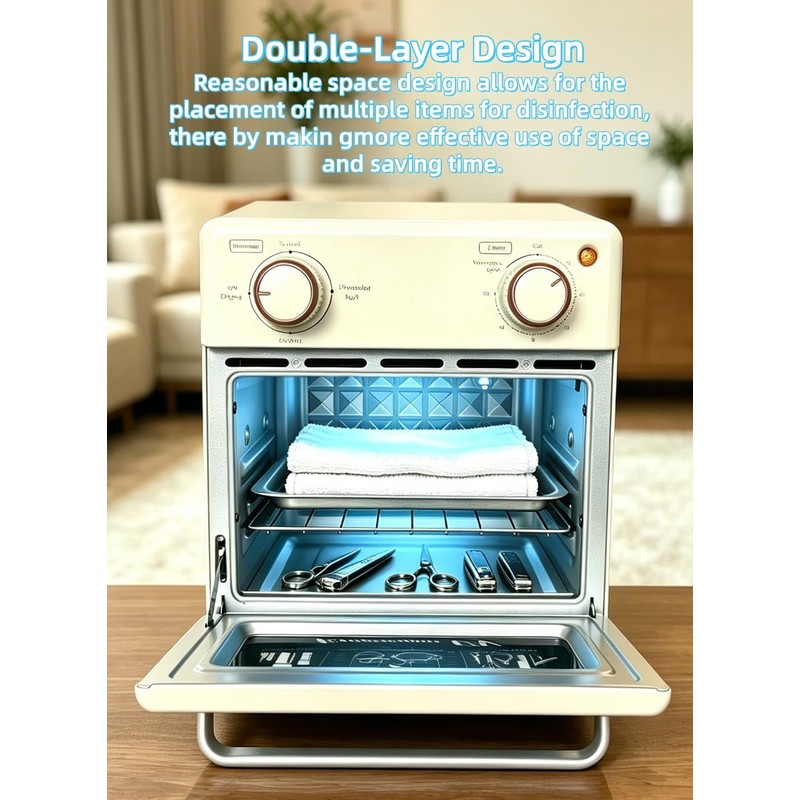 JOSBES Sterilizer Tools, 10L Drying and 3-in-1 Disinfection Tools 150W