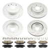 Torchbeam Front and Rear Brake Pad & Rotor Kit Brake