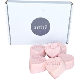 Jabon Artesanal Arthe/kit de 6 Jabones Artesanales en Forma de Corazon 50