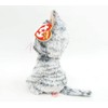 Ty Kiki Grey Cat Plush, Regular