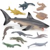Fantarea Prehistoric Ancient Ocean Animal Model Figures Playsets 11 PCS