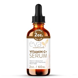 Vitamin C Serum for Face with Retinol & Salicylic Acid – Skin Clearing Acne Spot Treatment with Niacinamide, Hyaluronic Acid, MSM – Anti-Aging Facial Serum for Dark Spots and Blemishes