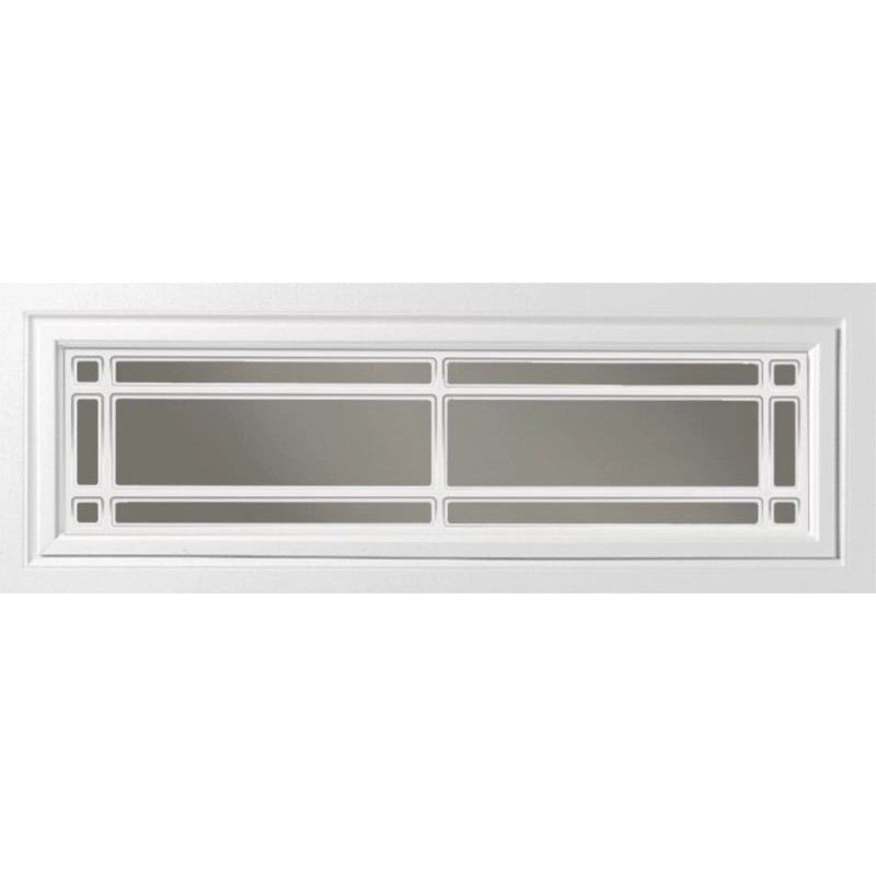 Clopay Ideal Holmes PRAIRIE 610 WHITE Replacement Window Inserts/LONG Panel