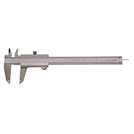 CNC QUALITÄT Vernier Caliper 150 mm with Round Depth Gauge - DIN 862