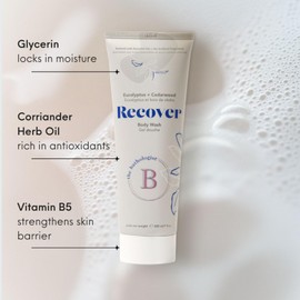 The Bathologist Recover Creamy Body Wash, Eucalyptus & Cedarwood, Soothing Body Cleanser for Post-Workout Recovery, Hydrating, Gentle Formula for All Skin Types, 7 oz