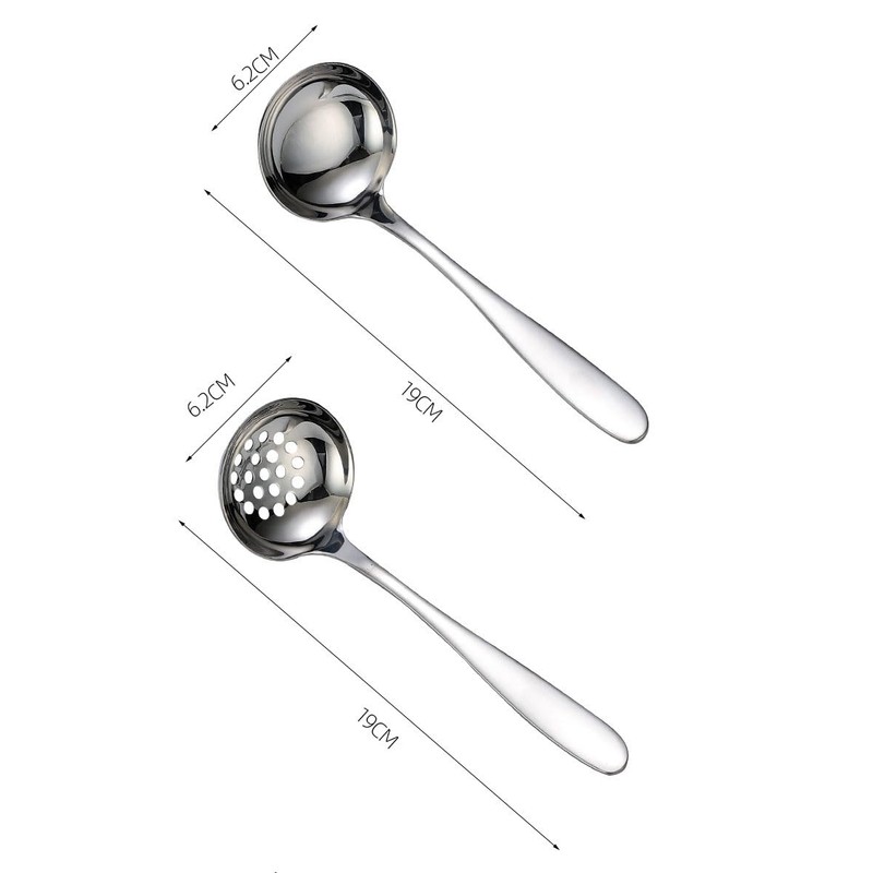 Stainless Steel Soup Spoon, Durable Household Spoon for Drinking Soup,