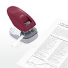Plus Paper Clinch Desktop Staple-Free Stapler, Wine