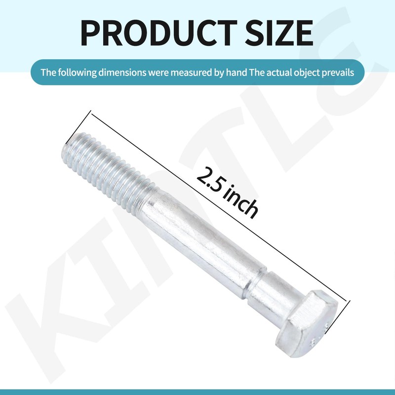 15 Pcs 70060-01338 Shear Bolts Kit (5/16" x 2-1/4") Compatible