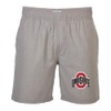 boxercraft Men's Ohio State Buckeyes Riptide Short, Light Grey, L