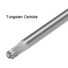uxcell Tungsten Carbide Rotary Files 1/8" Shank, Double Cut Ball
