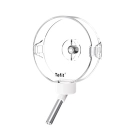 Tafit Hamster Water Bottle No-Drip Rollerball Hanging Small Animals Bottle Water Dispenser, for Dwarf Hamsters, Syrian Hamsters, Rats, Mice, Gerbils,Chew Proof, Leakproof, 5.3 oz, 150ml