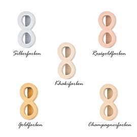 Kistanio - Infinity Charm for Mesh Bracelet | Infinity Charm | Charm Bracelet Charms, Stainless Steel, No Gemstone