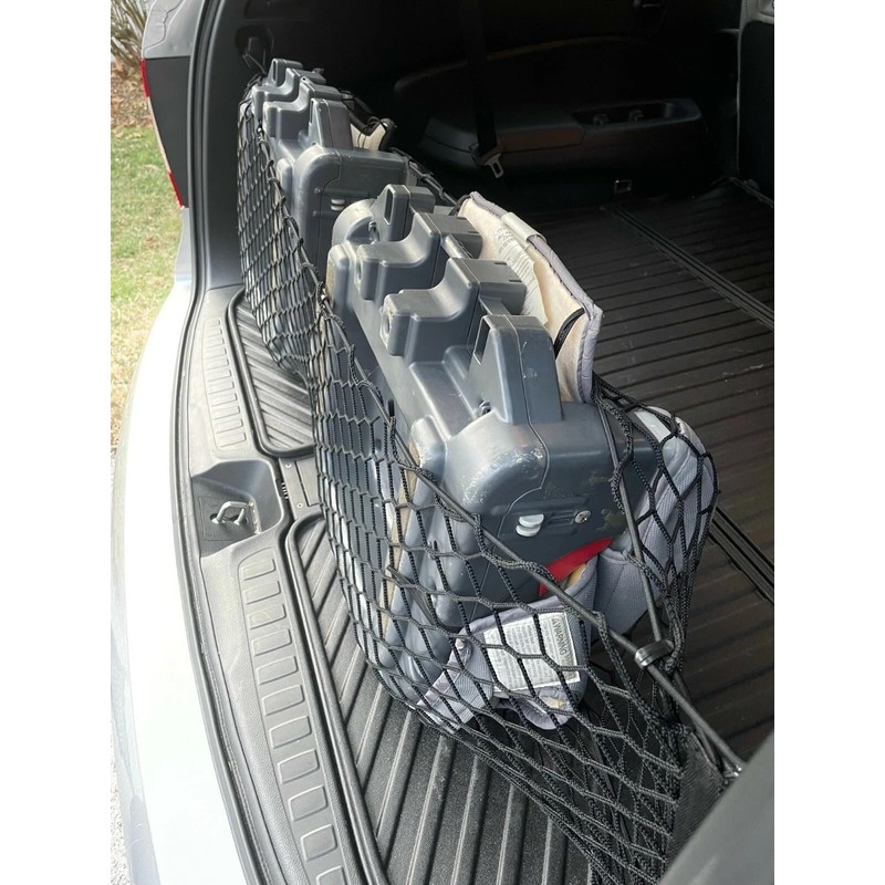 EACCESSORIES EA (Qty.2) Trunk Organizer Cargo Nets for Honda Pilot