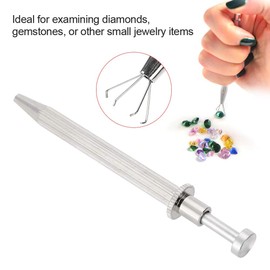 Bead Grabber, Holder Pick-Up Tool Diamond Gems Prong Tweezer Grabber Jewelry Making Jeweler Catcher Tool