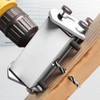 Woodworking Hole Locator Aluminum Alloy Adjustable 0‑90° Clear Scale Guide
