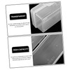 TEHAUX Multi Purpose Tool Organizer with Transparent Lid Portable Storage