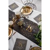 Table Runner Table Runner Black Gold Birthday Numbers 18 20