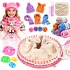 Spardar Hat Knitting Kit, Weaving Loom Kit with Portable Storage