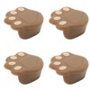 12 Pcs Corner Protector Cat Paw Shape Silicone Material 3.8x3.8x1.9cm
