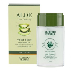 A refreshing men's lotion with aloe moisture care for rough skin, 150ml
