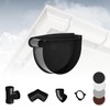 RainWay 130 Gutter System Plastic (PVC), 130 mm Selection of