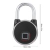 Bluetooth Fingerprint Padlock with Capacitive Touching Sensor for Home Cabinets