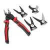5 in 1 Pliers Set Steel Multifunctional Interchangeable Head Pliers