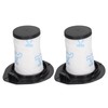 2Pcs Robot Vacuum Cleaner Replacement Filter for Rowenta ZR009002 RH9252