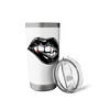 Vampire Teeth x Biting Lip Stainless Steel Insulated Tumbler