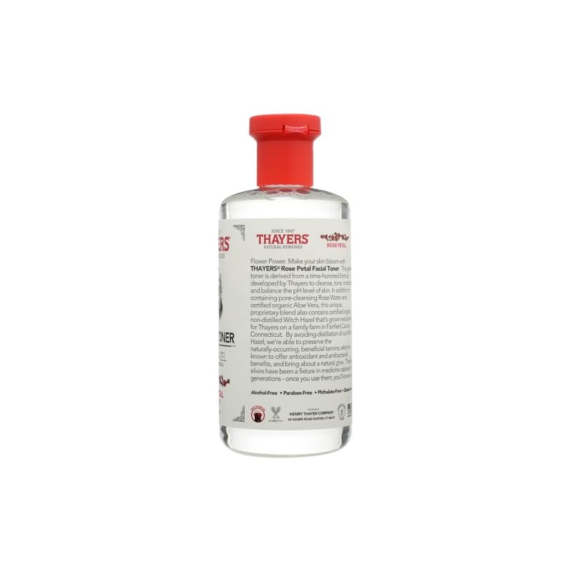 Thayers Rose Petal Witch Hazel with Aloe Vera - 12