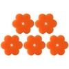Marna K364O Sponge Hot Sponge, Orange Set of 5