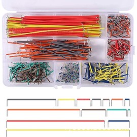 560Pcs Jumper Kits Breadboard Lines Circuit Board Jumpers U Shape Cable Wire Kit for PCB Bread Board Arduino by DIY