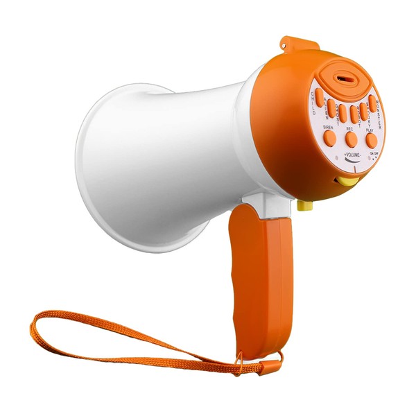 PlayRoute Megaphone for Kids | Cool Voice Changer Toy for Kids | Ideal Gift for Boys & Girls Ages 5-6-7-8 Years old+ | Kids Megaphone with Record & Play and Siren