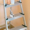Mikikit 6Pcs Extension Ladder Stabilizer: Aluminum Telescopic Ladder Replacement Rung