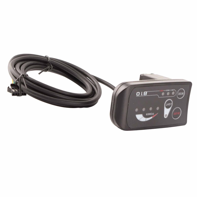 48V LED810 Instrument Display Meter Panel Waterproof for Electric Bicycle