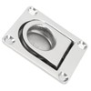 Hatch Pull Handle Stainless Steel 67mm X 56mm Flush Lifting