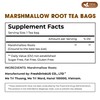 FreshDrinkUS, Premium 75 Marshmallow Root Tea Bags, 100% Natural &