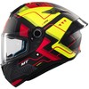 MT Targo S Motorcycle Helmet Brik CS Matt Fluo Yellow