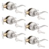 Probrico (6 Pack Keyed Alike Entry Door Lever [Lock with
