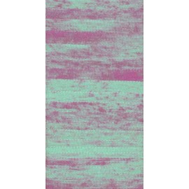 River Silk Ribbon 7MM Hand Dyed 5.5 Yard Card Color 7RV115  Cascade