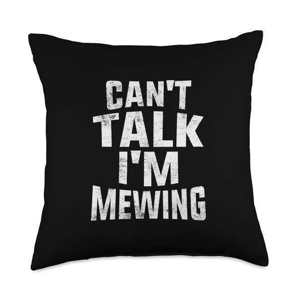 Can't Talk I'm Mewing Tees Idea Can't Talk I'm Mewing
