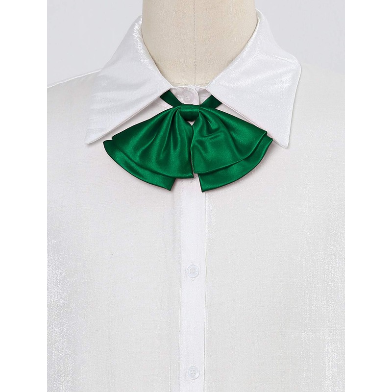 Allegra K School Ribbon, Ribbon Tie, Uniform Ribbon, Bowtie, Bowtie,