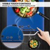 Pemberly Row 11inch Portable Single-Burner Induction Cooktop - w/ Handle