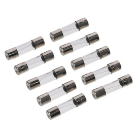 SSHHUI 10PCS Party Light Fuse, 3A 125V Fast Fuse Suitable for Home Appliances Car Charger