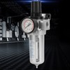 BSP 1/2" Air Compressor Moisture Water Trap Filter Regulator with