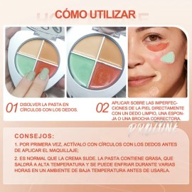 Sace Lady Base De Maquillaje Corrector Impermeable Concealer                                                                                          