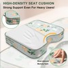 Stadium Seat Cushions for Bleachers 2 Pack with 2.8" Extra