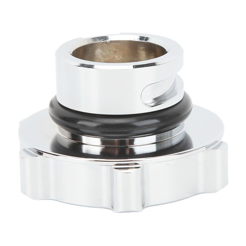 Oil Cap Aluminium Alloy Polished Oil Inlet Cover Cap Replacement