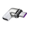 HIEbee Magnetic USB C Adapter,Right Angle Magnetic USB C to