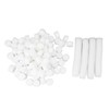 100 Set Hydroponic Grow Baskets Sponges Circular Planting Baskets Plant